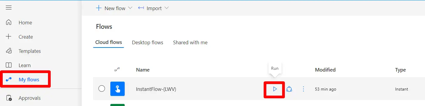 Instant Trigger Flows Instant Trigger Flows